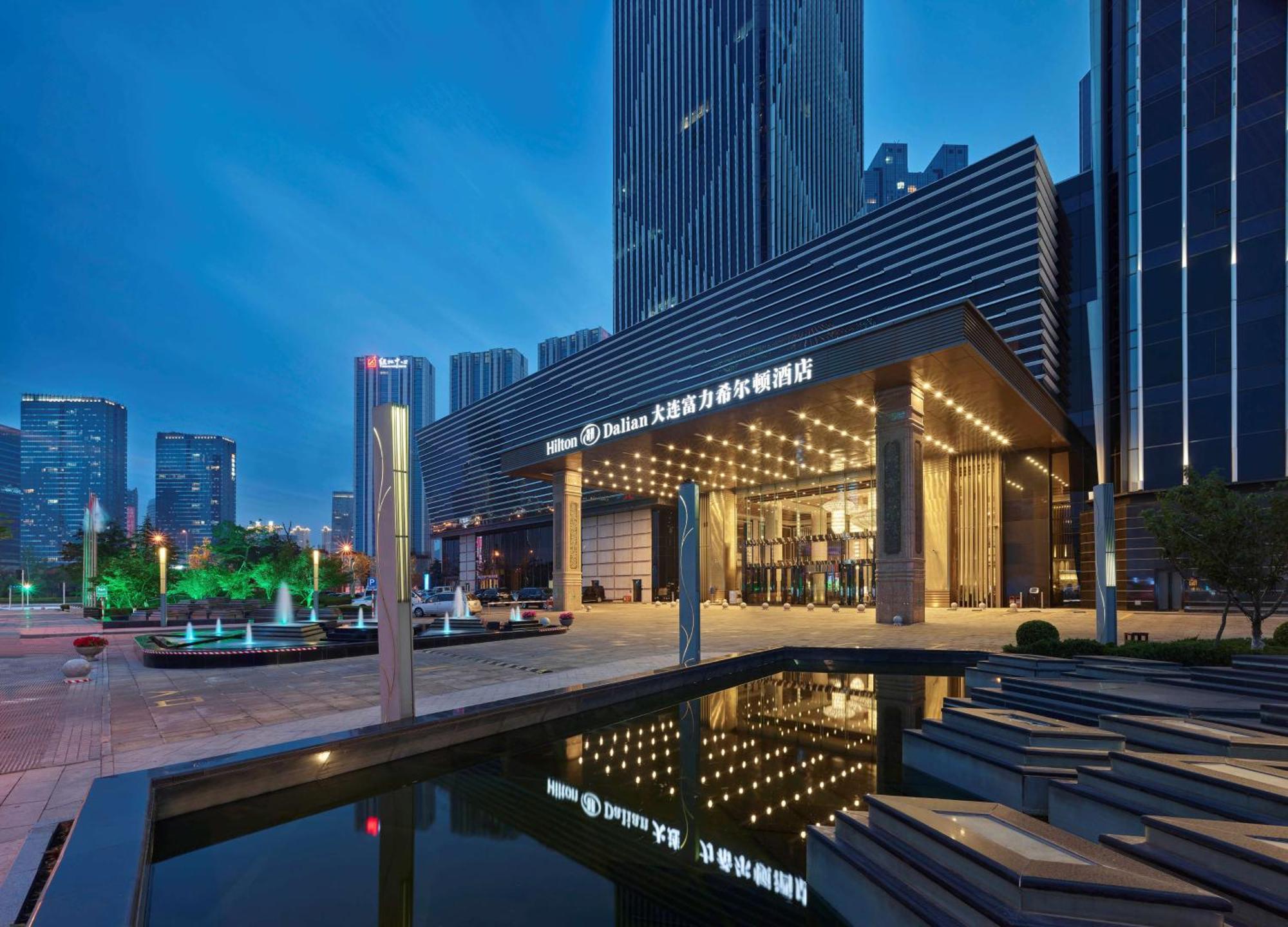 Hilton Dalian Otel Dış mekan fotoğraf