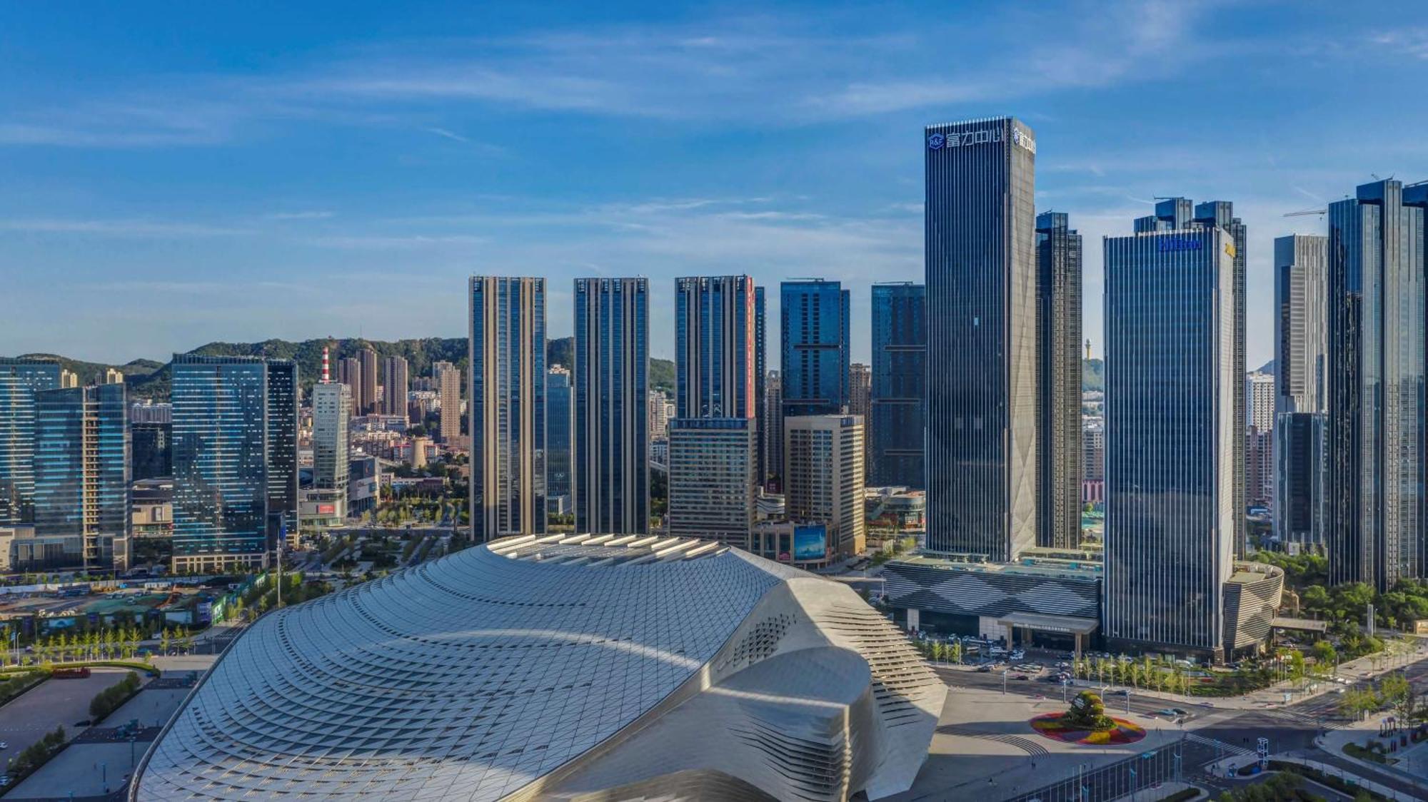 Hilton Dalian Otel Dış mekan fotoğraf